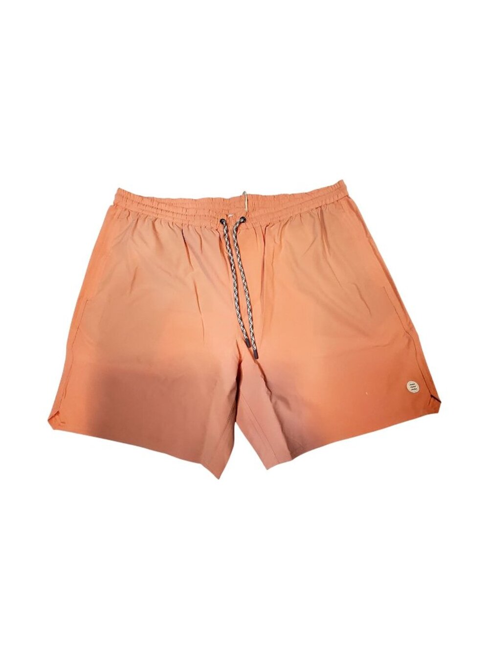 Mens Free Fly Andros Trunk UPF 50+ Orange Dusk Size XXL Swim Shorts With Pocket